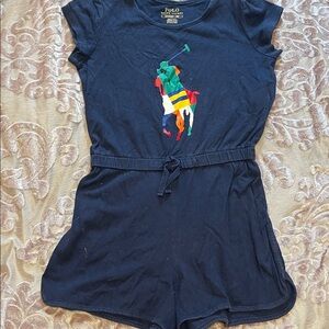 Polo by Ralph Lauren Navy Kids One Piece